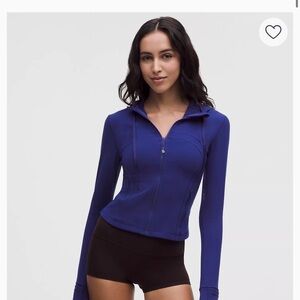 Lululemon Athletica Royal Blue Zip-Up Hoodie
